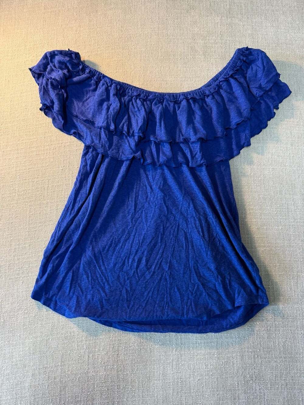 Lauren Ralph Lauren Off-the-Shoulder Ruffle Top